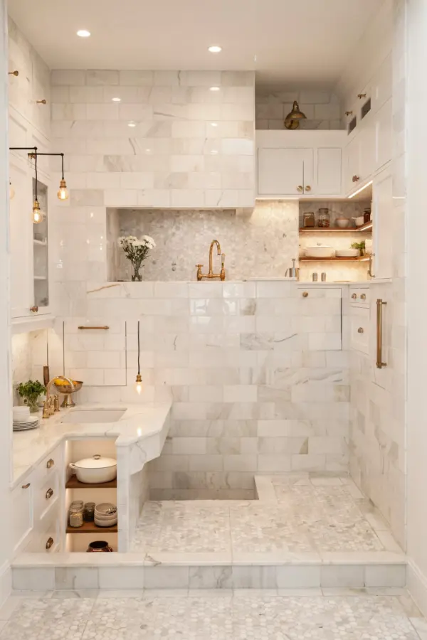 White Kitchen Paint Colors | Mid-Century Modern Sherwin Williams Complementary Hues for Whole House Color Scheme