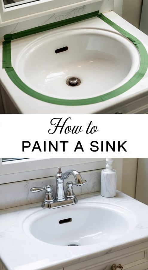 How to Paint a Sink DIY Guide for Bathroom Renovations
