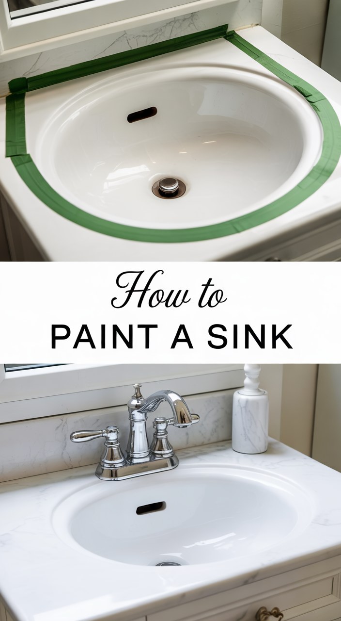 How to Paint a Sink DIY Guide for Bathroom Renovations