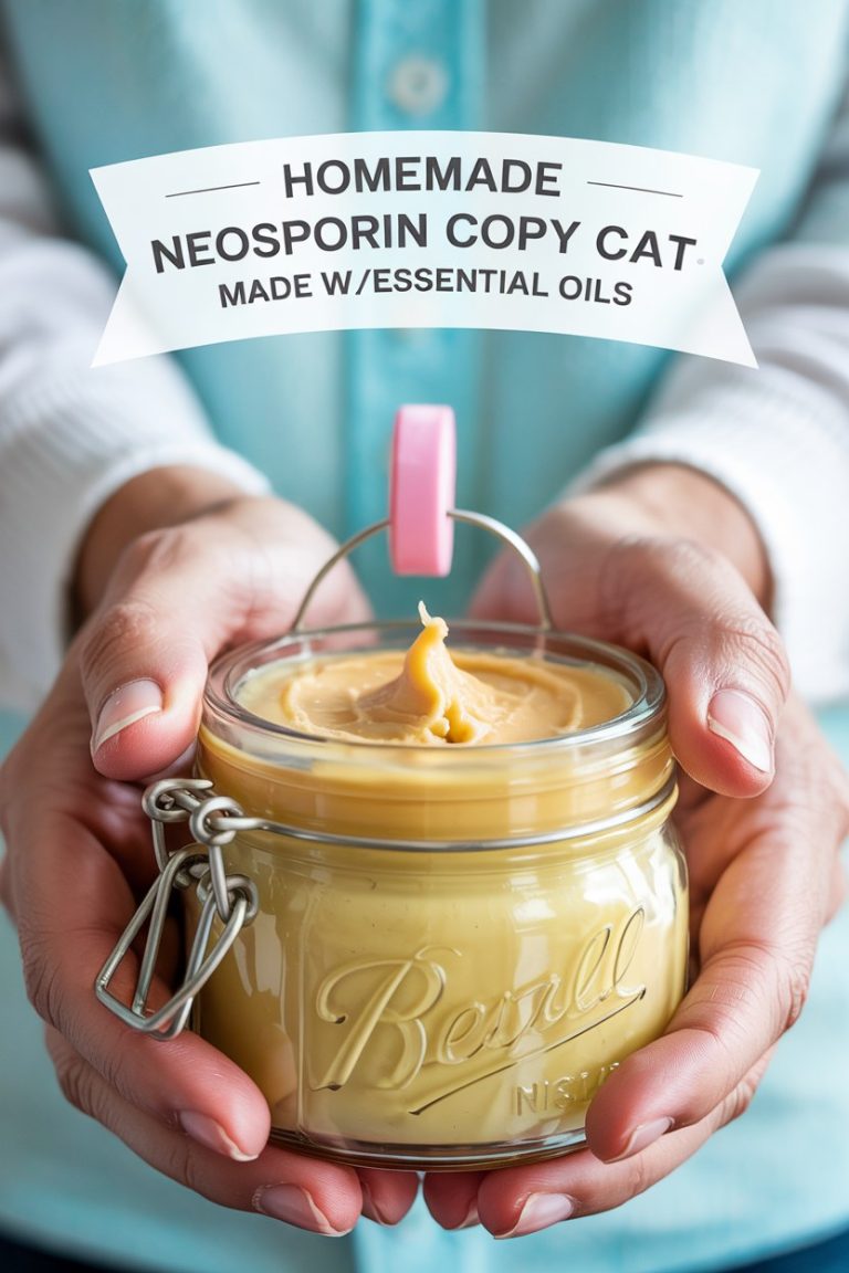 Homemade Neosporin Healing Cream Recipe with Essential Oils
