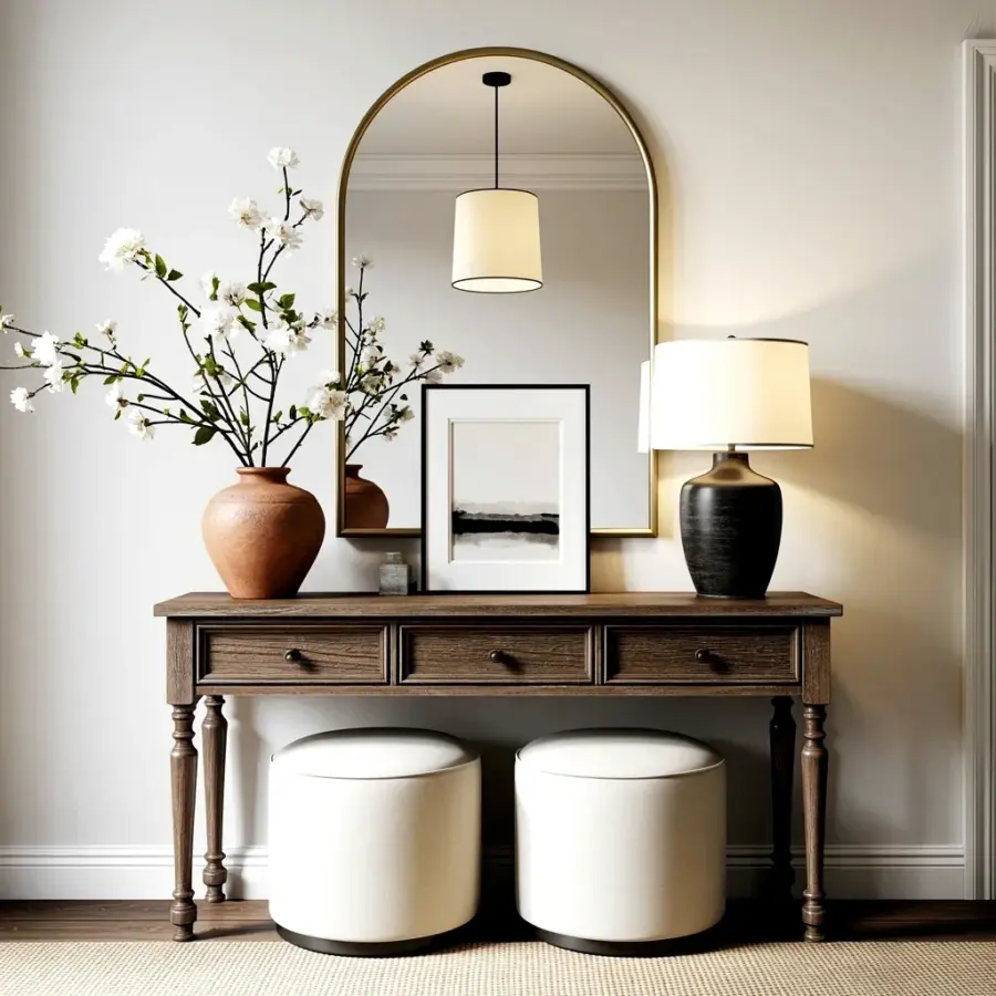 Bas-relief wall decor ideas for a white home aesthetic on a budget
